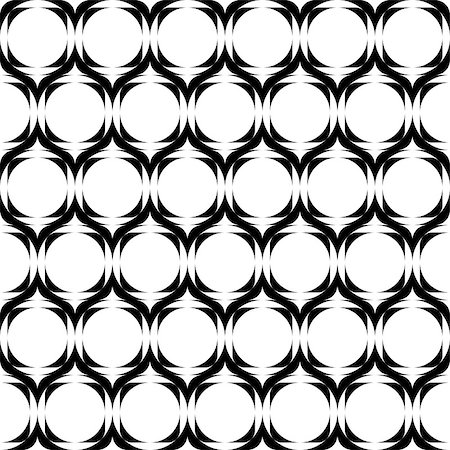 simsearch:400-07501108,k - Design seamless monochrome horizontal zigzag pattern. Vector art Stock Photo - Budget Royalty-Free & Subscription, Code: 400-07499081