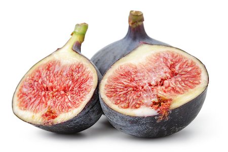 simsearch:824-07586124,k - fresh ripe figs, isolated on white background Stock Photo - Budget Royalty-Free & Subscription, Code: 400-07506474