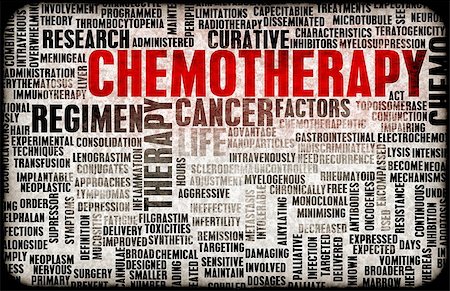 Chemotherapy as a Medical Concept with Side Effects Stock Photo - Budget Royalty-Free & Subscription, Code: 400-07502703