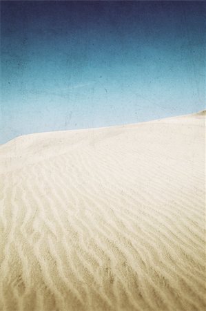 Sand dunes on the beach in Maspalomas. Vintage photo. Stock Photo - Budget Royalty-Free & Subscription, Code: 400-07515262