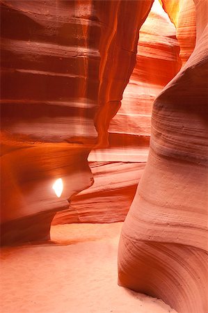 A slot canyon on Navajo Land Stock Photo - Budget Royalty-Free & Subscription, Code: 400-07544348