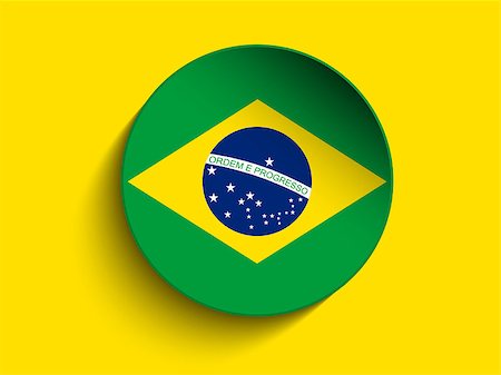 simsearch:400-07544917,k - Vector - Brazil 2014 Letters with Brazilian Flag Stock Photo - Budget Royalty-Free & Subscription, Code: 400-07544919