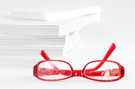 simsearch:400-07774329,k - Photo of reading eyeglasses  , relax  from read a  book Stock Photo - Budget Royalty-Free & Subscription, Code: 400-07547985