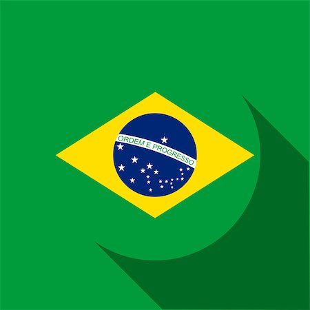 simsearch:400-07544917,k - Vector - Brazil 2014 Letters with Brazilian Flag Stock Photo - Budget Royalty-Free & Subscription, Code: 400-07551909