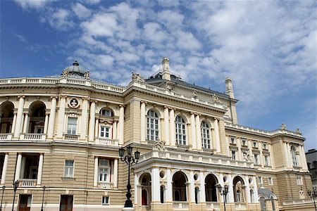 Odessa Opera and ballet theatre building, Ukraine Stock Photo - Budget Royalty-Free & Subscription, Code: 400-07575947