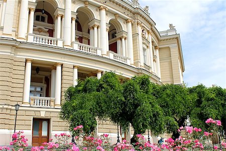 Odessa Opera and ballet theatre building, Ukraine Stock Photo - Budget Royalty-Free & Subscription, Code: 400-07575943