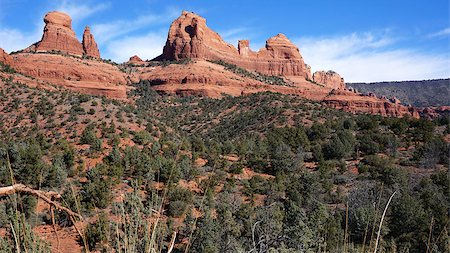 Sedona, Arizona is one of the most beautiful places in the U.S. Red Rock State Park is just one of the incredible places to visit there. Stock Photo - Budget Royalty-Free & Subscription, Code: 400-07576328