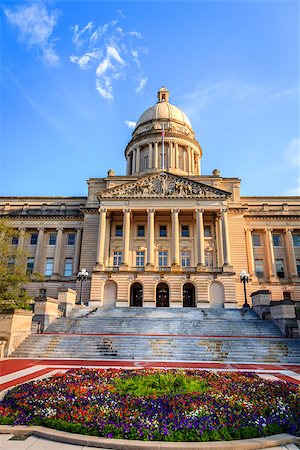 Capitol building in Frankfort, Kentucky Stock Photo - Budget Royalty-Free & Subscription, Code: 400-07578485