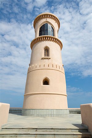 sur - Image of the lighthouse in Sur, Oman Stock Photo - Budget Royalty-Free & Subscription, Code: 400-07578692
