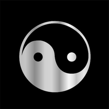 simsearch:400-04744928,k - Taoism- Daoism- Ying and Yang religious icon Stock Photo - Budget Royalty-Free & Subscription, Code: 400-07618092