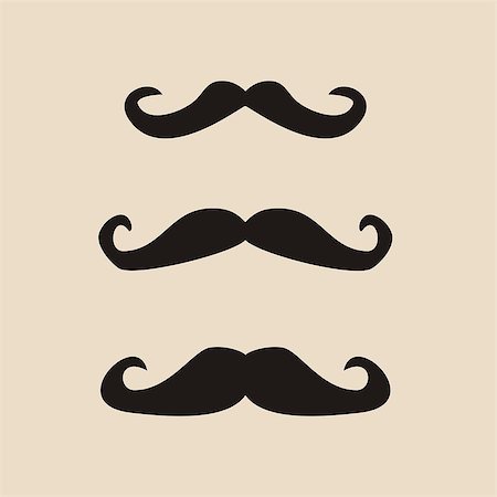 funny old people faces - Vector set of curly vintage gentleman mustaches. Retro hipsters icon or symbol. Natural handlebar moustaches Stock Photo - Budget Royalty-Free & Subscription, Code: 400-07618571