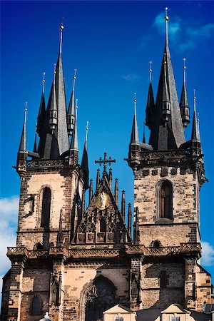 simsearch:400-05732427,k - The Church of Mother of God in front of Tyn, Prague Stock Photo - Budget Royalty-Free & Subscription, Code: 400-07620231