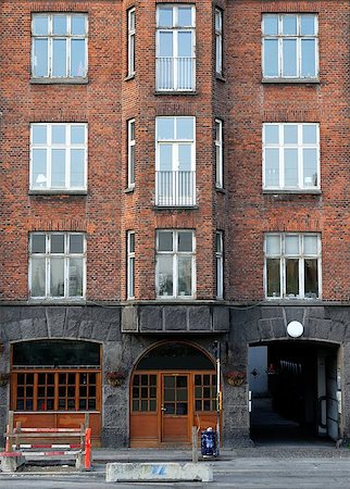 simsearch:700-07498128,k - Beautiful old facade at a building in Copenhagen. Stock Photo - Budget Royalty-Free & Subscription, Code: 400-07620499