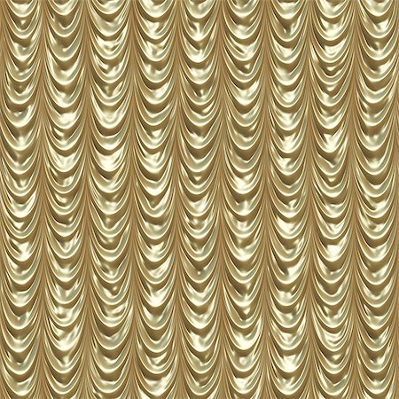 simsearch:400-05279963,k - Elegant golden retro theate draped curtain background. Foto de stock - Super Valor sin royalties y Suscripción, Código: 400-07634604