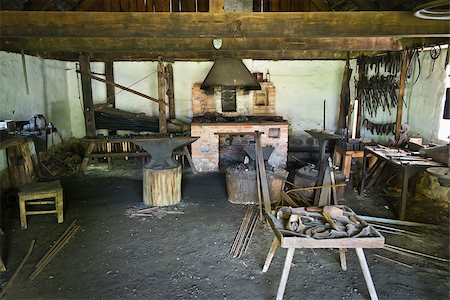 simsearch:400-06560568,k - Old blacksmith workshop in Poland Photographie de stock - Aubaine LD & Abonnement, Code: 400-07632184