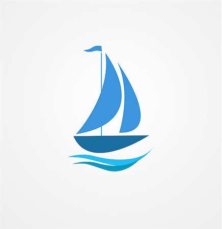 yacht icon Stock Photo - Budget Royalty-Free & Subscription, Code: 400-07632802