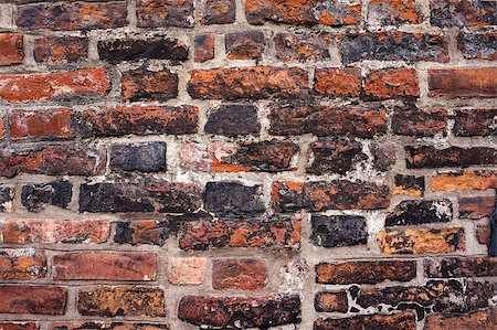 simsearch:400-08074733,k - Old brick wall texture. Fragment of medieval wall in Gdansk, Poland. Architectural background. Stock Photo - Budget Royalty-Free & Subscription, Code: 400-07658070