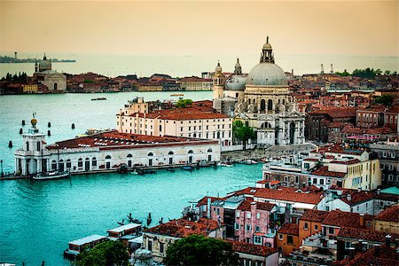 simsearch:400-08093706,k - Grand Canal and Basilica Santa Maria della Salute, Venice, Italy Stock Photo - Budget Royalty-Free & Subscription, Code: 400-07667003