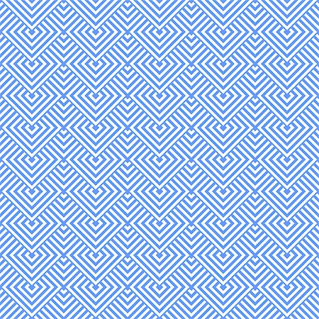 fabrics graphics patterns - Seamless blue geometric texture. Vector art. Stock Photo - Budget Royalty-Free & Subscription, Code: 400-07669894