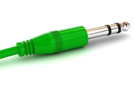 A Colourful 3d Rendered Illustration of a Jack Plug Stock Photo - Budget Royalty-Free & Subscription, Code: 400-07660477