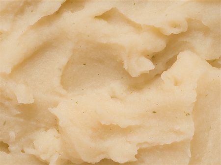 close up of mash potato food texture background Foto de stock - Super Valor sin royalties y Suscripción, Código: 400-07661931