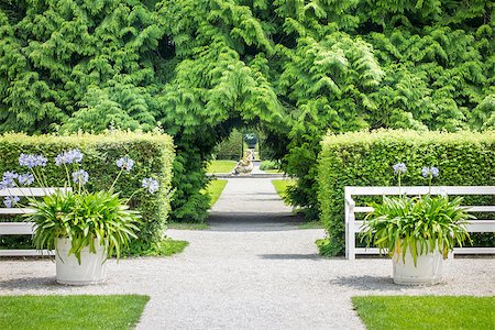 simsearch:400-07681663,k - An image of a nice path at Castle Nymphenburg Munich Bavaria Germany Stock Photo - Budget Royalty-Free & Subscription, Code: 400-07680131