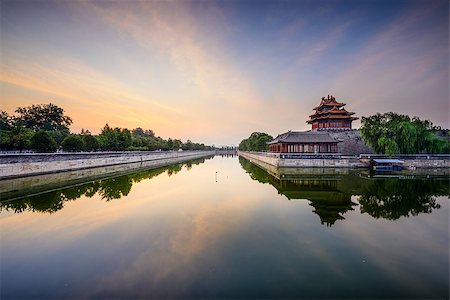 forbidden city - Beijing, China at the Imperial City north gate. Stock Photo - Budget Royalty-Free & Subscription, Code: 400-07680621