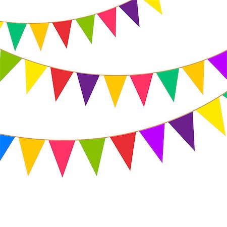 simsearch:400-06628533,k - Party bunting. Also available as a Vector in Adobe illustrator EPS format, compressed in a zip file. The vector version be scaled to any size without loss of quality. Stock Photo - Budget Royalty-Free & Subscription, Code: 400-07682686