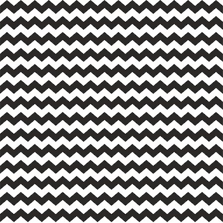 Zig zag vector chevron black and white tile pattern or seamless background for decoration wallpaper Stock Photo - Budget Royalty-Free & Subscription, Code: 400-07728083