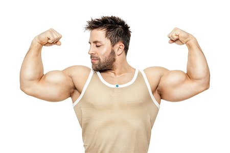 simsearch:400-07318730,k - An image of a handsome young muscular sports man Stock Photo - Budget Royalty-Free & Subscription, Code: 400-07745721