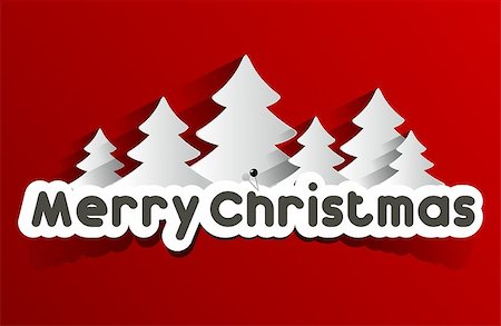 simsearch:400-07222092,k - Merry Christmas Card vector illustration Stock Photo - Budget Royalty-Free & Subscription, Code: 400-07746319