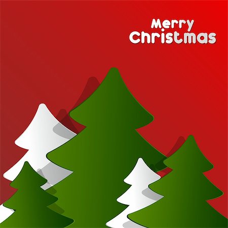 simsearch:400-07222092,k - Merry Christmas Card vector illustration Stock Photo - Budget Royalty-Free & Subscription, Code: 400-07746332