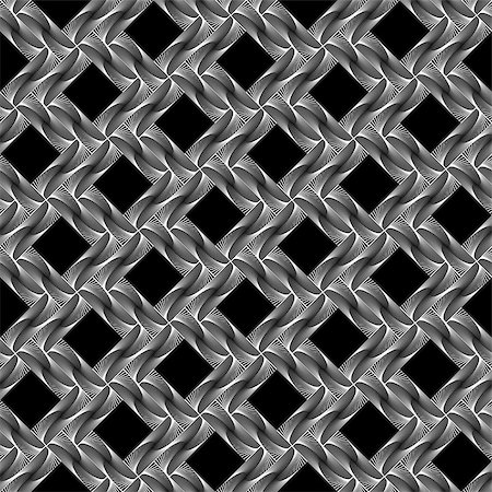 simsearch:400-07551724,k - Design seamless diamond grid pattern. Abstract geometric monochrome background. Speckled texture. Vector art Photographie de stock - Aubaine LD & Abonnement, Code: 400-07749149