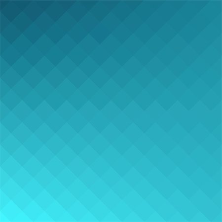 simsearch:400-07679349,k - Abstract vector turquoise geometric mosaic background with squares Stock Photo - Budget Royalty-Free & Subscription, Code: 400-07758756