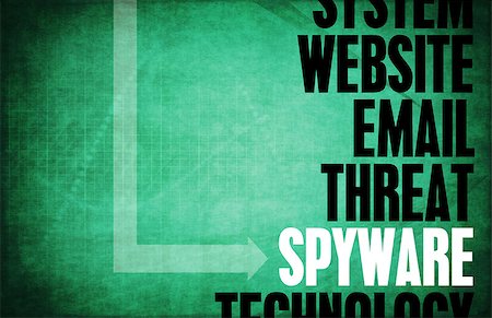 Spyware Computer Security Threat and Protection Stock Photo - Budget Royalty-Free & Subscription, Code: 400-07776387