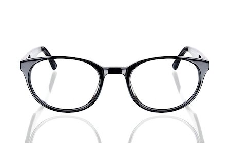 simsearch:400-07774329,k - Eyeglasses on White Stock Photo - Budget Royalty-Free & Subscription, Code: 400-07770183