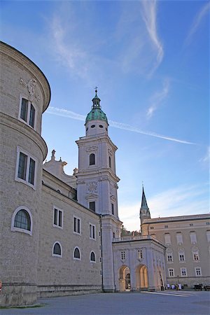 Salzburg in Austria, architecture is the right to buy the gift and flower gardens. Stock Photo - Budget Royalty-Free & Subscription, Code: 400-07795106