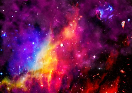 simsearch:400-07771092,k - Star field in space a nebulae and a gas congestion. "Elements of this image furnished by NASA". Stock Photo - Budget Royalty-Free & Subscription, Code: 400-07825914