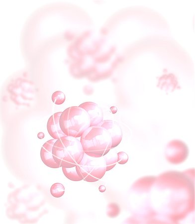 simsearch:400-08413057,k - Molecular structure. Model of molecule of pink color Stock Photo - Budget Royalty-Free & Subscription, Code: 400-07826291