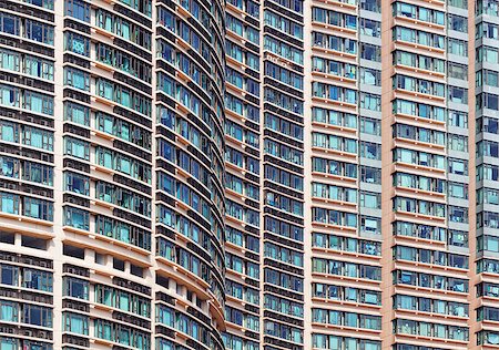 simsearch:400-04356946,k - New apartments in Hong Kong at day Stock Photo - Budget Royalty-Free & Subscription, Code: 400-07827865