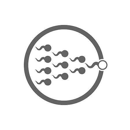 Sperm cells vector icon isolated. Stock Photo - Budget Royalty-Free & Subscription, Code: 400-07837651