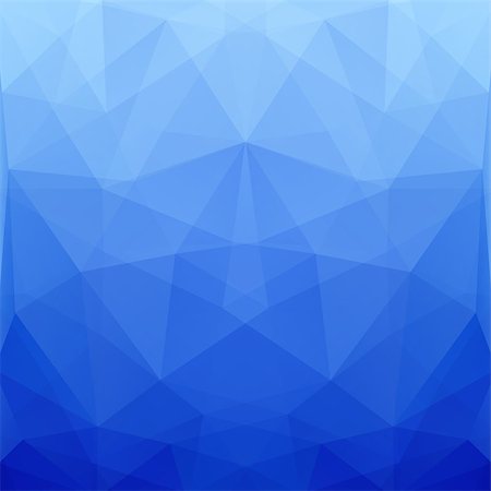 prisms - Abstract Blue Vector Polygonal Background for Design Photographie de stock - Aubaine LD & Abonnement, Code: 400-07838843