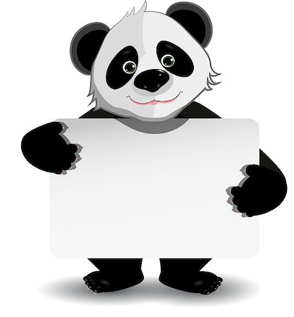 simsearch:400-04912667,k - illustration cute fat panda with white background Stock Photo - Budget Royalty-Free & Subscription, Code: 400-07831145