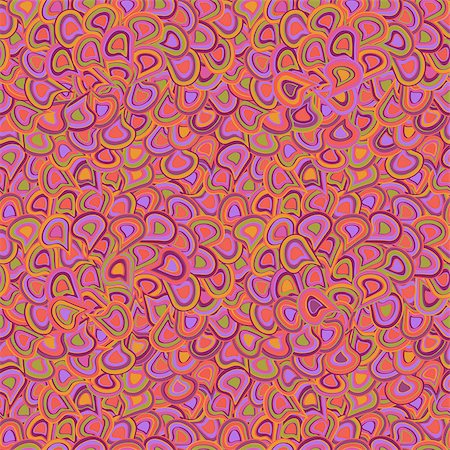 simsearch:400-08794891,k - Pink Faded Seamless Pattern with Abstract Elements. Vector Illustration Stock Photo - Budget Royalty-Free & Subscription, Code: 400-07832823