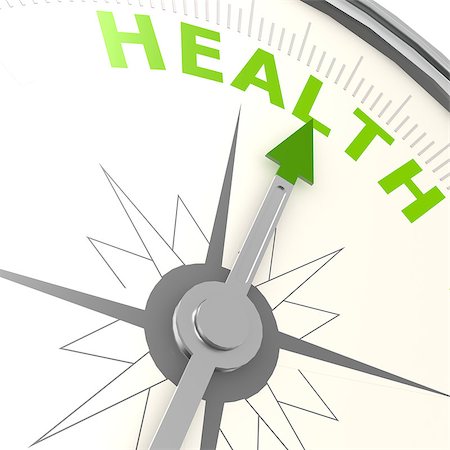 Healthy compass Stock Photo - Budget Royalty-Free & Subscription, Code: 400-07899112
