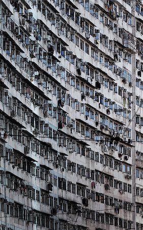 simsearch:400-04356946,k - Old apartments in Hong Kong at day Stock Photo - Budget Royalty-Free & Subscription, Code: 400-07899750