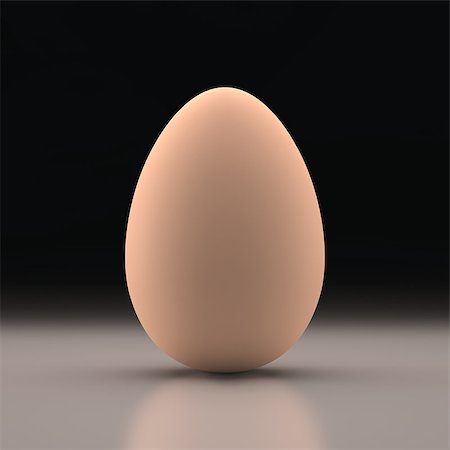 simsearch:400-07899875,k - Egg standing on the surface. Clipping path included. Stock Photo - Budget Royalty-Free & Subscription, Code: 400-07899867