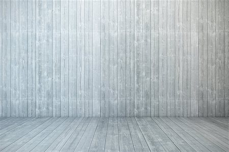 simsearch:400-05110360,k - empty room wood with wall and wooden floor Photographie de stock - Aubaine LD & Abonnement, Code: 400-07893932