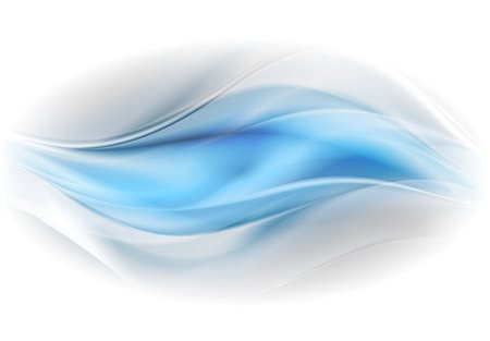 simsearch:400-08095310,k - Blue glowing abstract waves background. Vector illustration Stock Photo - Budget Royalty-Free & Subscription, Code: 400-07924078