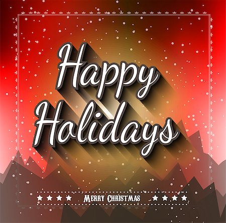 simsearch:400-07087316,k - 2015 Christmas Greeting Card for happy Holidays and new year flyers. Stock Photo - Budget Royalty-Free & Subscription, Code: 400-07951087